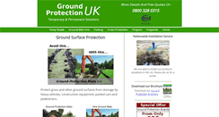 Desktop Screenshot of groundprotection.co.uk