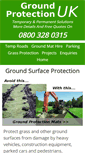 Mobile Screenshot of groundprotection.co.uk