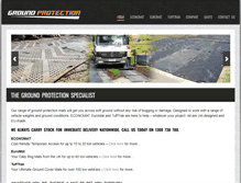 Tablet Screenshot of groundprotection.com.au